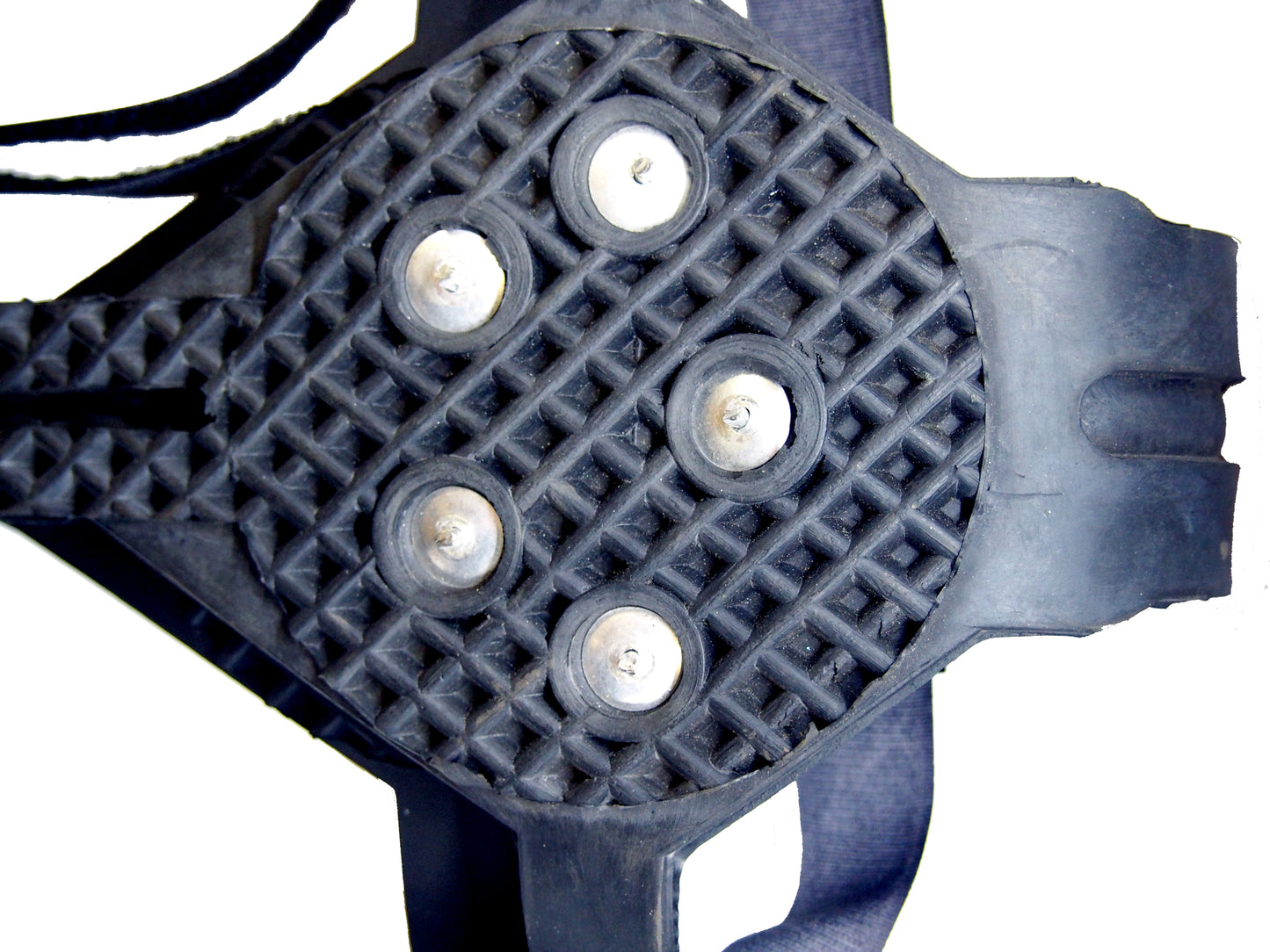 Ice Cleats for Winter Traction, for large winter boots,Anti-Slip Snow Grips with 8 Claws, Ideal for ice fishing, Ice Cleats for Boots
