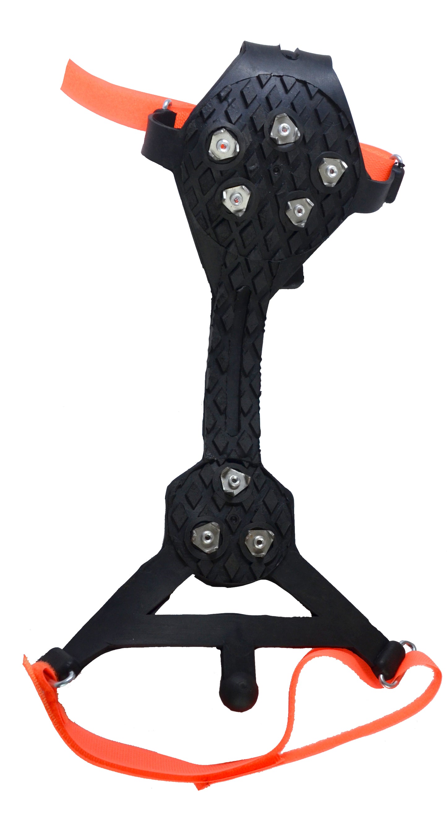Ice Cleats for Winter Traction, for large winter boots,Anti-Slip Snow Grips with 4 Claws, Ideal for ice fishing, Ice Cleats for Boots