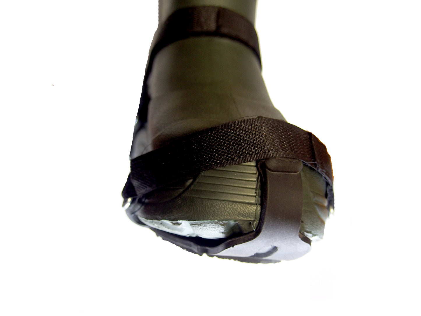 Ice Cleats for Winter Traction, for large winter boots,Anti-Slip Snow Grips with 8 Claws, Ideal for ice fishing, Ice Cleats for Boots
