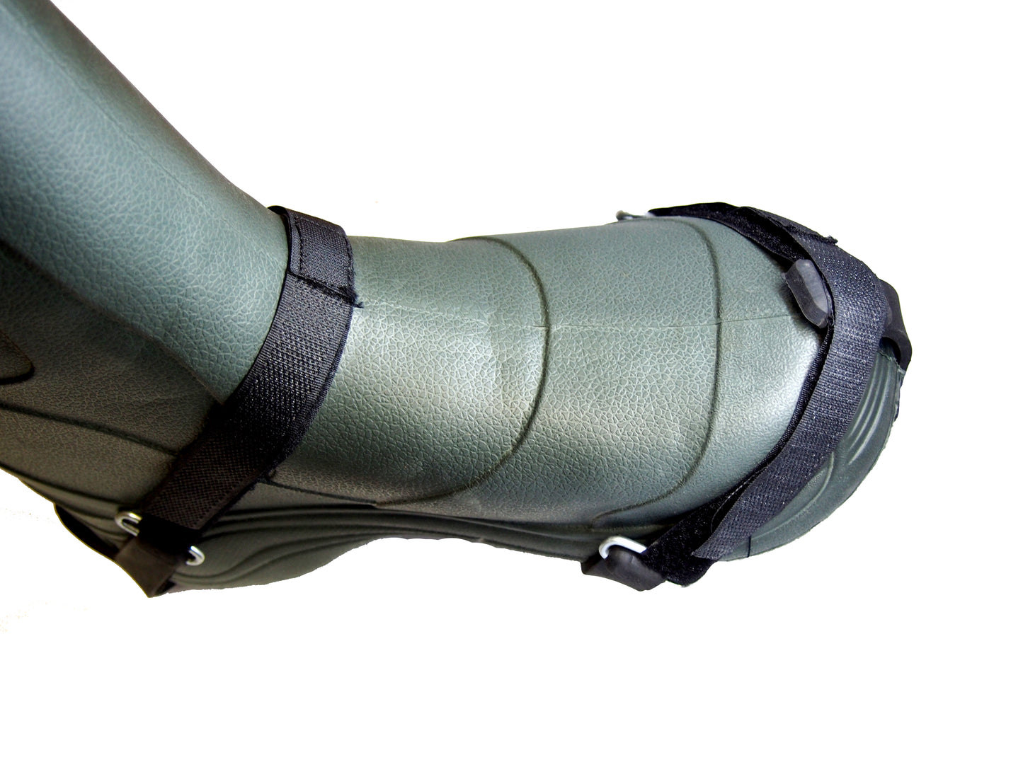 Ice Cleats for Winter Traction, for large winter boots,Anti-Slip Snow Grips with 8 Claws, Ideal for ice fishing, Ice Cleats for Boots